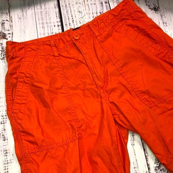 Gap factory mens orange shorts size 30 - Picture 2 of 8